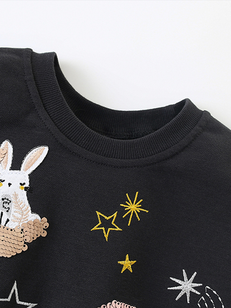 Transfronterizo malawee juego de niñas otoño y invierno nuevo estilo europeo y americano para niños de mediana edad cuello redondo manga larga chica de estilo extranjero dos piezas