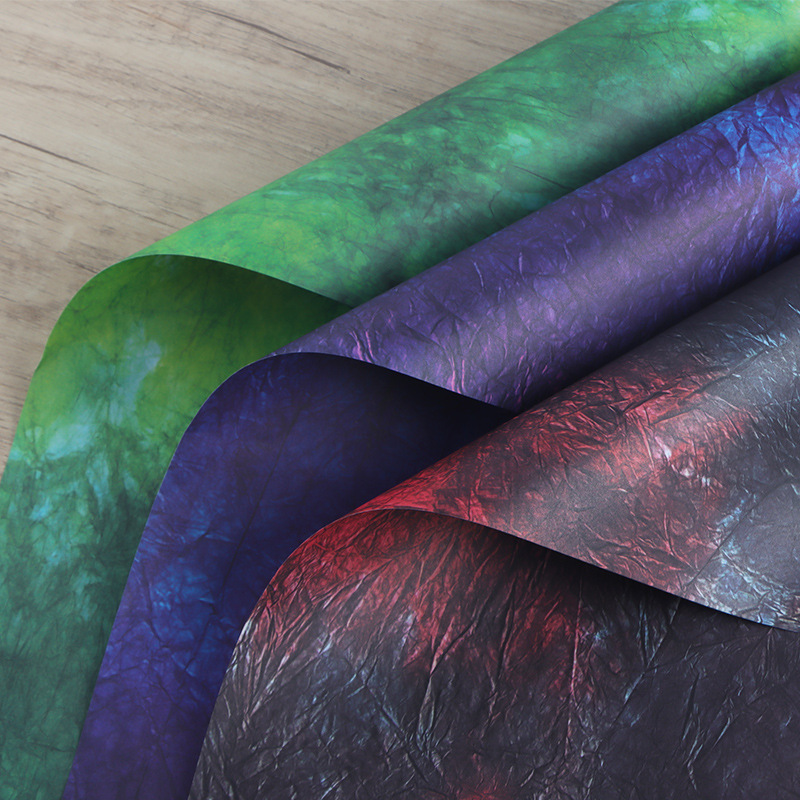 加厚水墨纸小王子玫瑰花束包装纸平面纹鲜花包装diy材料