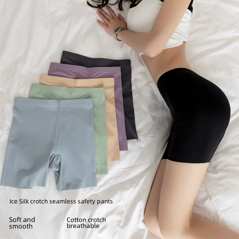 Безопасные шелковые брюки, леггинсы, летняя защитная underwear, акула, большой размер