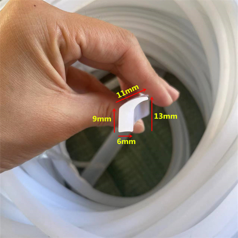 硅胶L型密封条L型护角包边密封条彩色耐高低温防撞填缝烤箱密封条