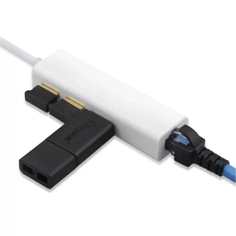 USB сетевой адаптер двойной функций - 2 в 1 - USB-хаб 2.0 + USB к RJ45 сетевой кабель интерфейс сетевой адаптер внешней торговли
