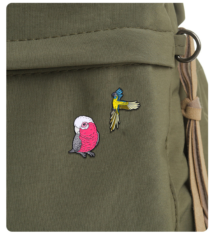 Enamel, Enamel Craft Cute Pin Animal Cartoon Mouth Zinc Alloy Enamel Unisex Brooches