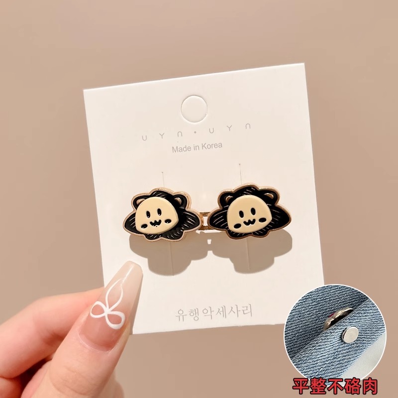 Pantalones de cintura de artefactos de cintura ajustable tamaño de cintura de artefactos de jeans cabeza de cintura de cintura de abrazadera de ropa fijación de abrazadera invisible