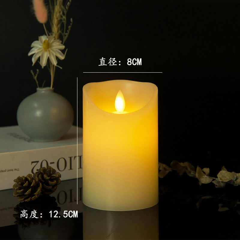 LED電子ろうそく灯ロマンチックな結婚祝いは街灯を導いてろうそくのホテルの家の誕生日パーティーの装飾をシミュレーションします。|undefined