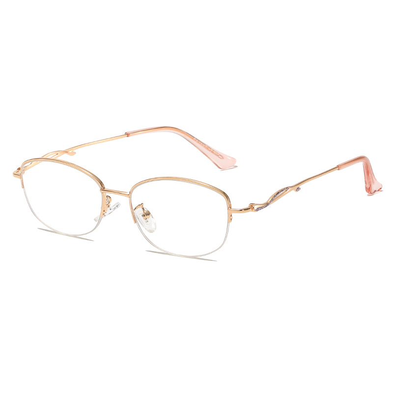 Elderly People's 100 Ultra-Light High-End Anti-Blue Light Reading Glasses, High-Definition Fashionable and Stylish for the Elderly, Makes Middle-Aged and Elderly Women Look Younger