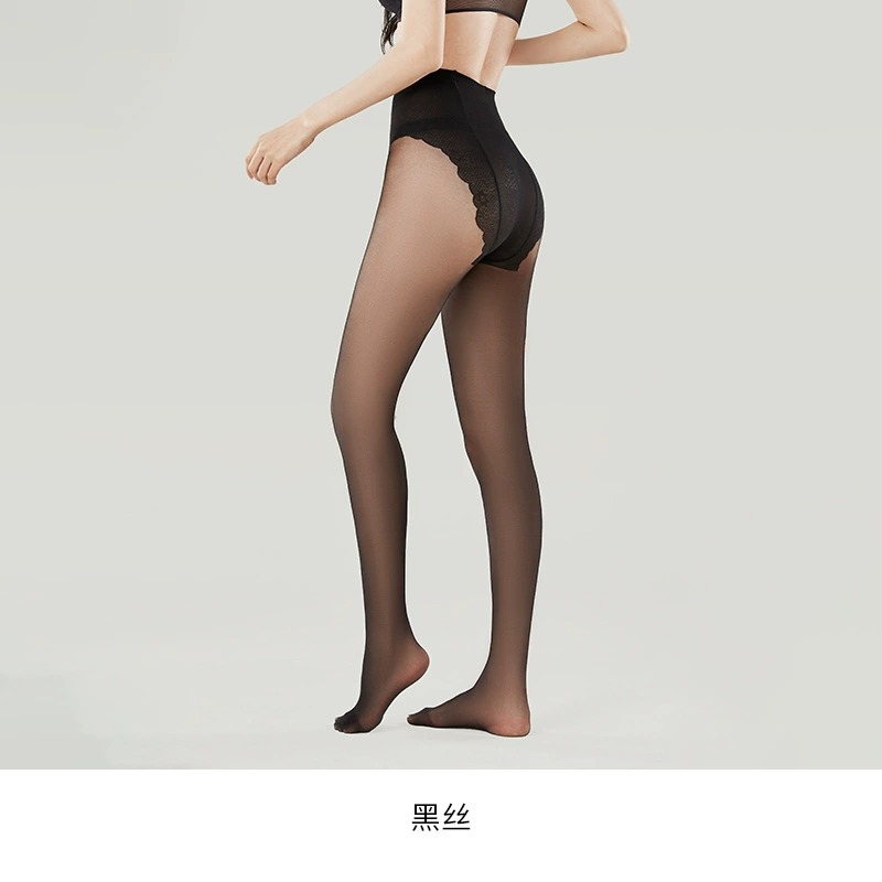 Black sexy ultra thin tights