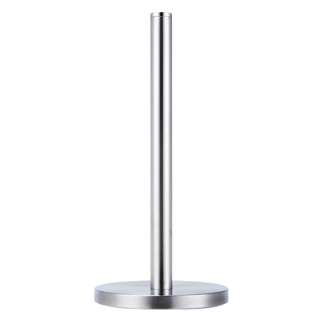 De acero inoxidable de tejido vertical titular de la cocina ponche-libre tejido rack de almacenamiento caja de pañuelos sala de estar rollo de tejido titular
