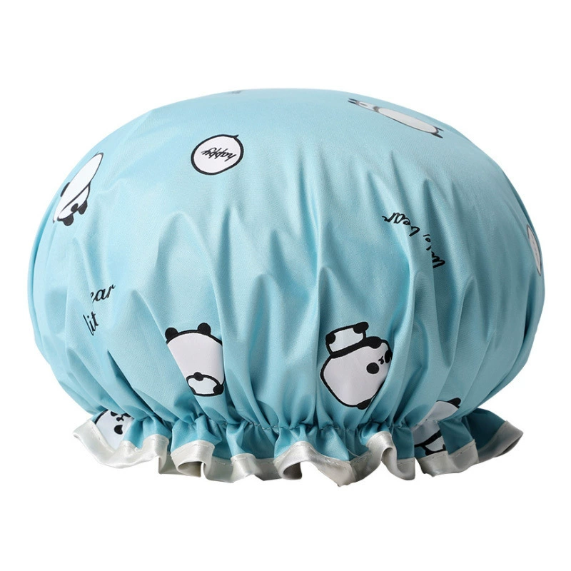 儿里凡 Cute waterproof shower cap, cartoon helmet