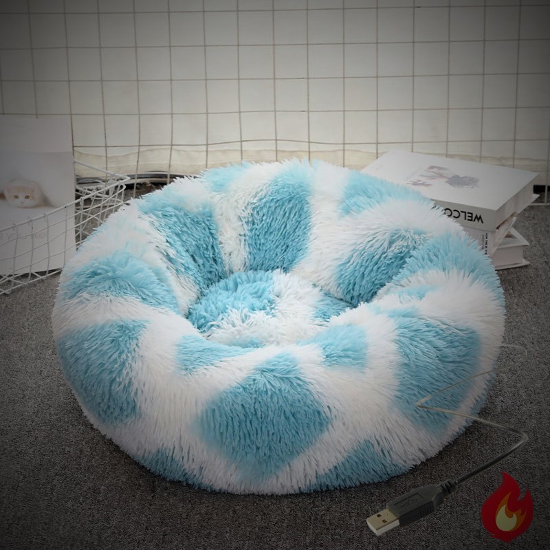 Mascota gato nido calefacción eléctrica USB gato manta perrera perro estera gato pequeño cama gato temperatura constante nido suministros para mascotas