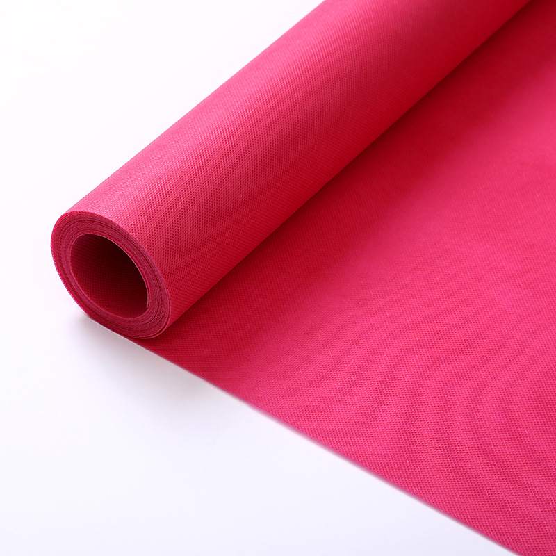 黑白纺丝无纺布料花箱内衬背景隔层防尘工程防水pp纺粘无纺布包