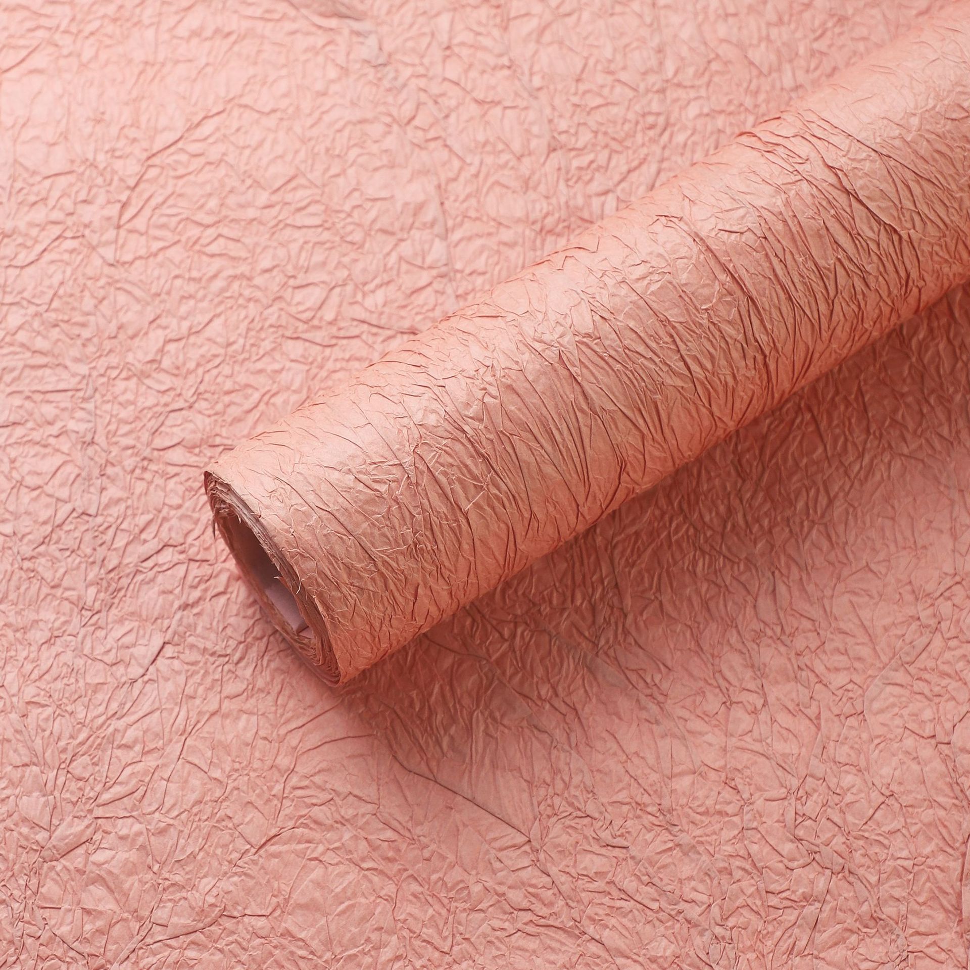 Papel de piedra hecho a mano, material de embalaje de flores, papel de textura, papel de textura de pliegue de doble capa, floristería, material floral, papel de embalaje