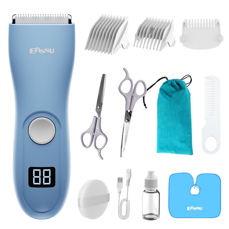 Yingshu Baby Hair Clipper, Special Shaving Hair Clipper for Babies, Ultra-Quiet Automatic Hair Suction, Newborn Kidsren's Electric Clipper Artifact