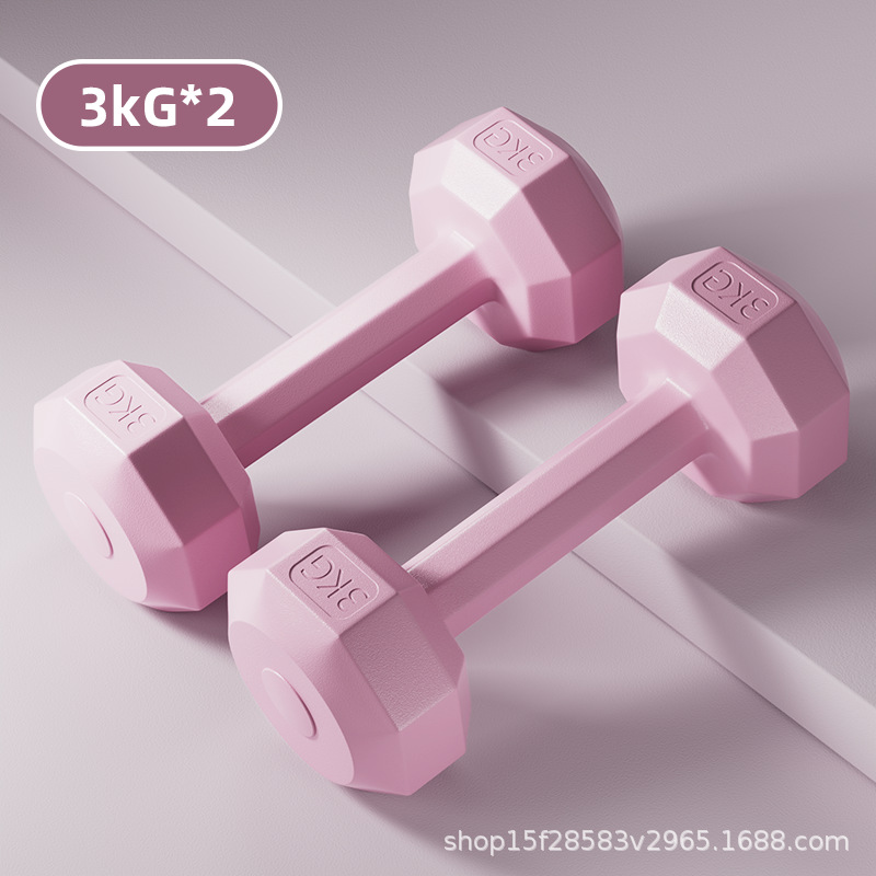 Total weight of pink is 6kg (3kg*2 pieces)