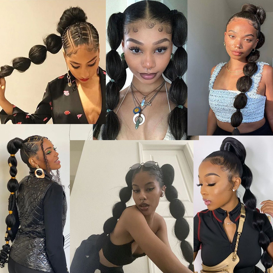 Women's Gender Women's Casual Party High Temperature Wire Ponytail Wigs