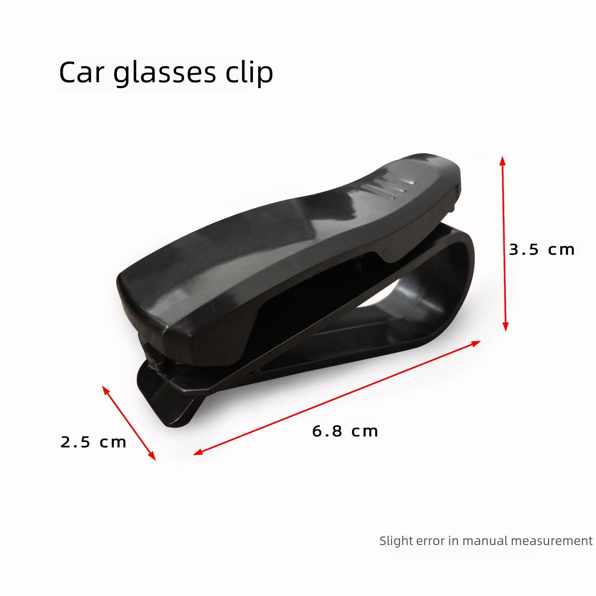 Glasses for car, tubing, card holder