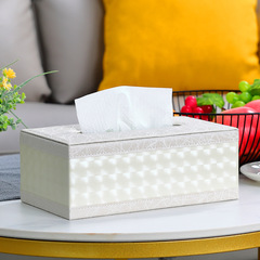 Shell Pattern Leather Large Size Toilet Paper Holder for Hotels, Homes, Living Rooms, Cars, Home Decor, and Bulk Sale