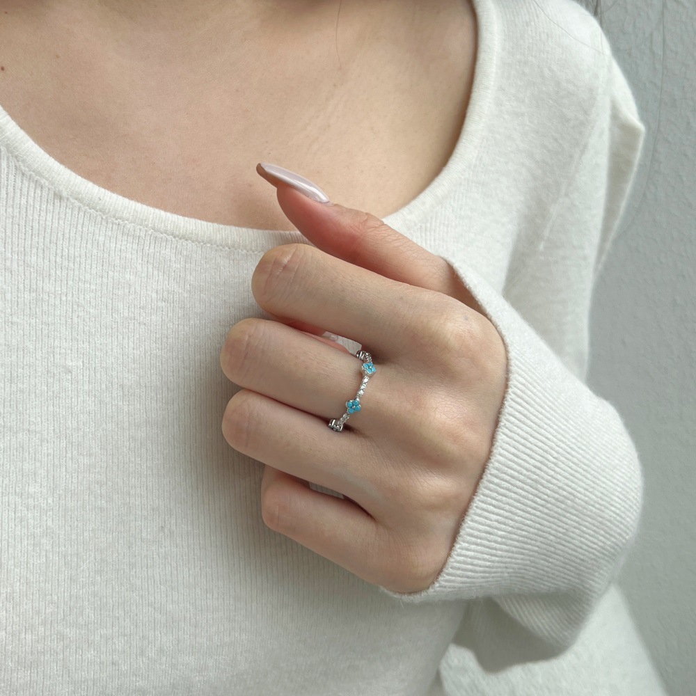 5g Weight Vacuum Plating Gold Plating Process Zircon Inlay Material Rings Classification 1 Piece Quantity Casual Occasion 925 Sterling Silver Material U Shape Pattern Women's Gender Plating Design Simple Style Style 925 Sterling Silver Zircon U Shape Rings 2