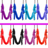 Purple handle for yoga indoor, anti-gravity elastic swings, full set, wholesale