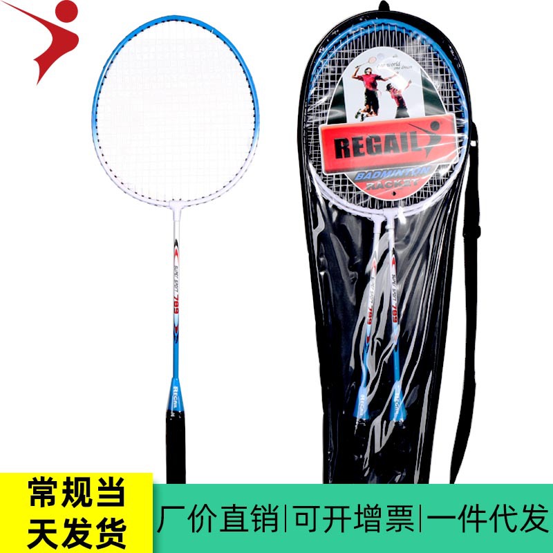 Racket for badminton