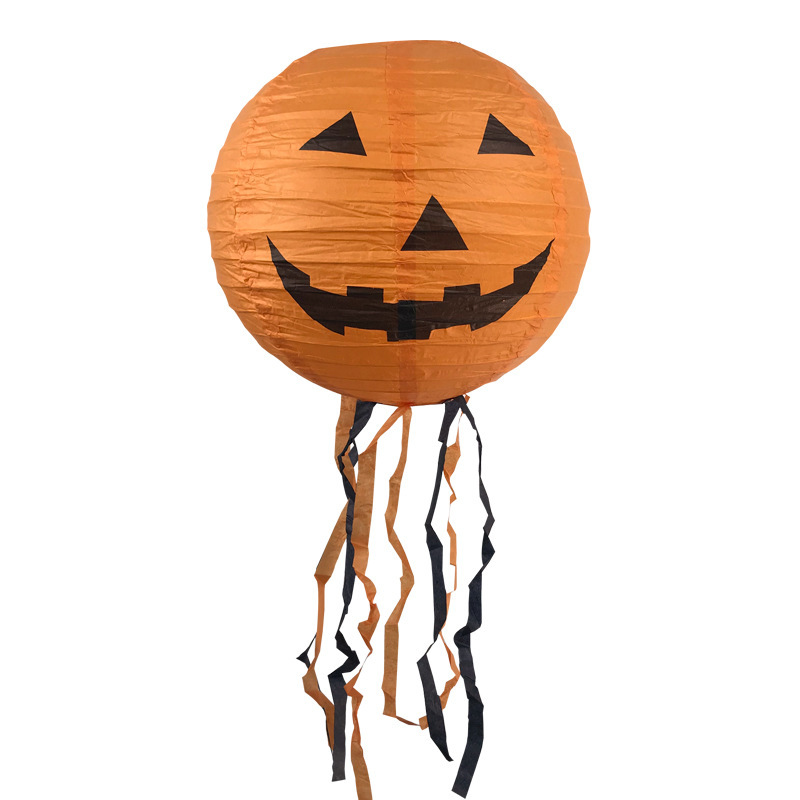 Decoración de Halloween linterna de papel decoración colgante decoración de fiesta decoración de Acción de Gracias decoración fantasma decoración calabaza bola de panal