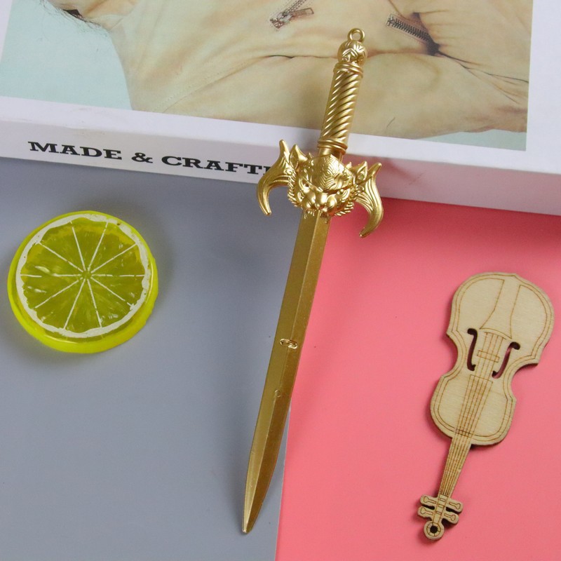 Pluma de góner en forma de arma Pluma de pistola Pluma de herramientas Papelería creativa Estudiante Anime Pluma de espada Pluma de escritura Pluma de escritura