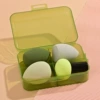3 Egg plus mushroom head powder puff [Green]
