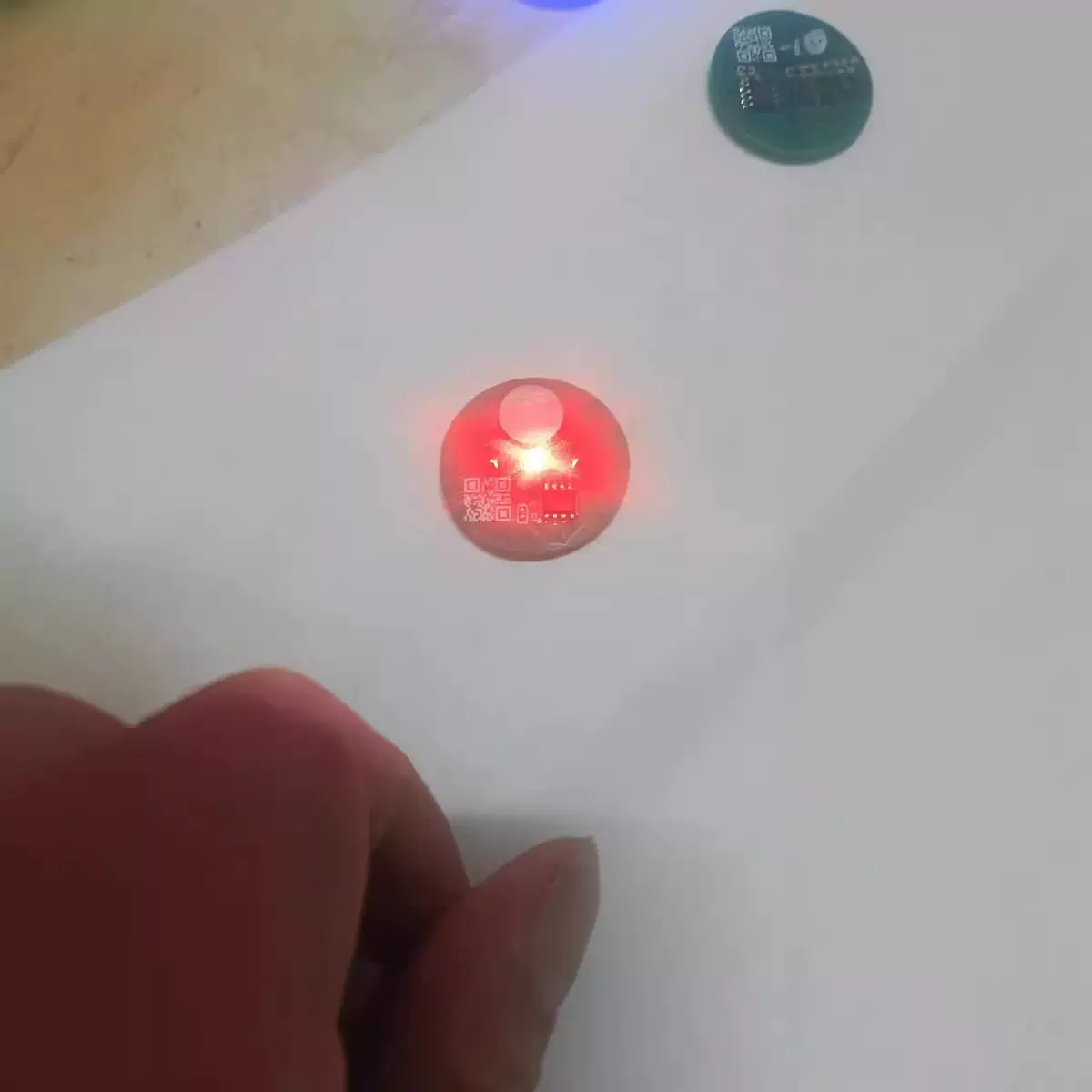 魔法磁控灯芯树脂小配件灯DIY漫威手办小灯芯配件发光灯电子积木