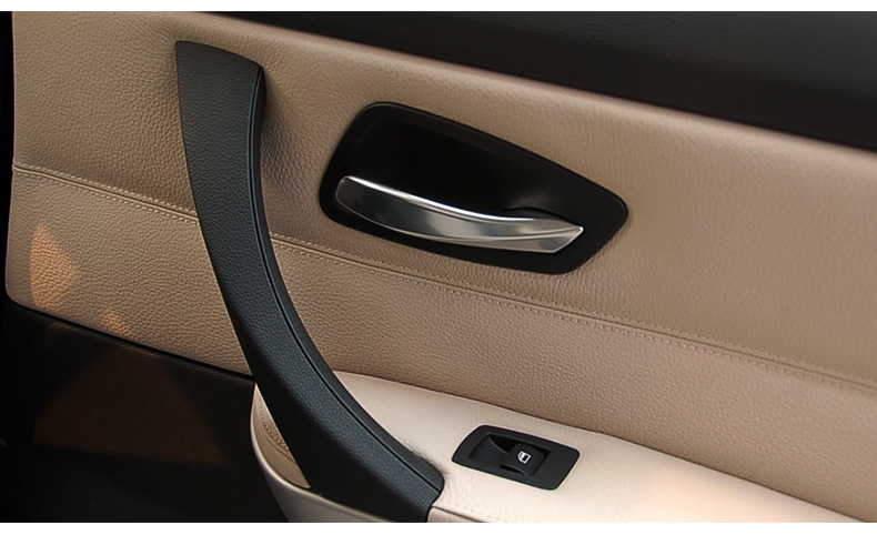 Suitable for 04-12 Bmw 3 Series Inner Handle E90 Inner Handle E91 Car Door Handle Door Inner Armrest