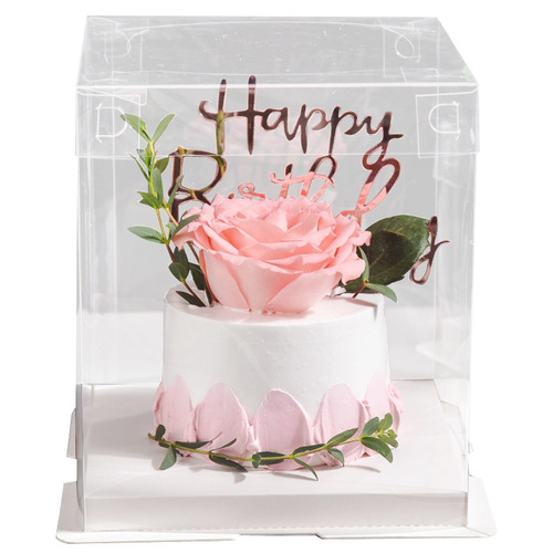 4 inches 6 inches 8 inches birthday cake box transparent 4 inches 6 inches 8 inches 10 inches 12 inches heightened baking packaging box