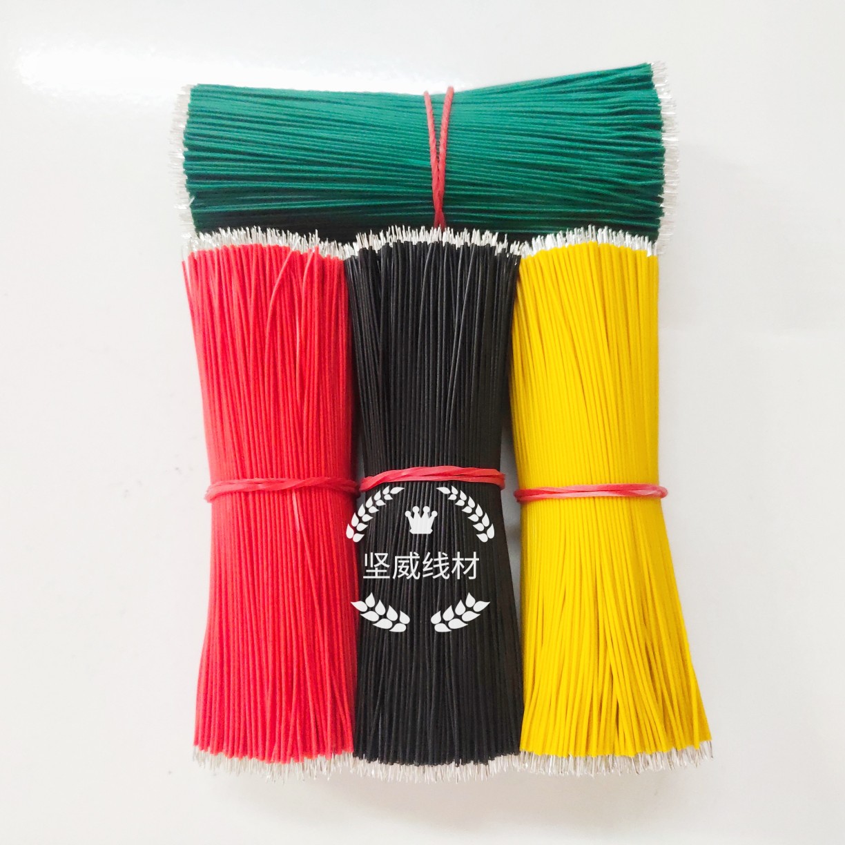 线材厂家1571-24AWG电子线 2P红黑排线 2468双并排线 3239-26#