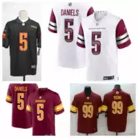 NFL Washington Commanders Униформа Вашингтона Денниса 5 # Джерси для регби с вышивкой DANILES