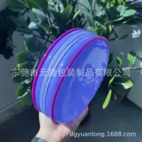 Красочная подарочная сумка из ТПУ, круглая клеевая сумка из ЭВА, косметичка с цилиндрической вставкой, горячего прессования, экологически чистая сумка для пищевых продуктов