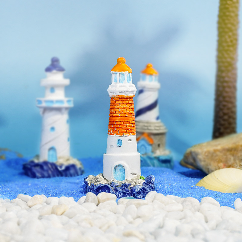 Adornos decorativos de micropaisaje de musgo, adornos de faroles de estilo mediterráneo, paisajismo de suculentas, adornos de paisajismo para peceras, transfronterizos