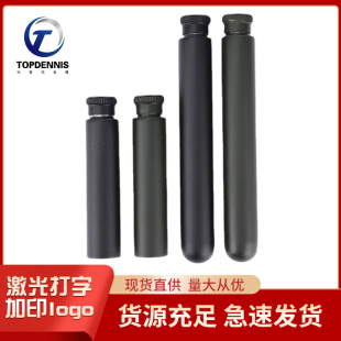 Outdoor Portable Camping Painting Wine Jar Thickened Stainless Steel Cigar Tube Liquor Bottle Portable Metal Small Wine Tube