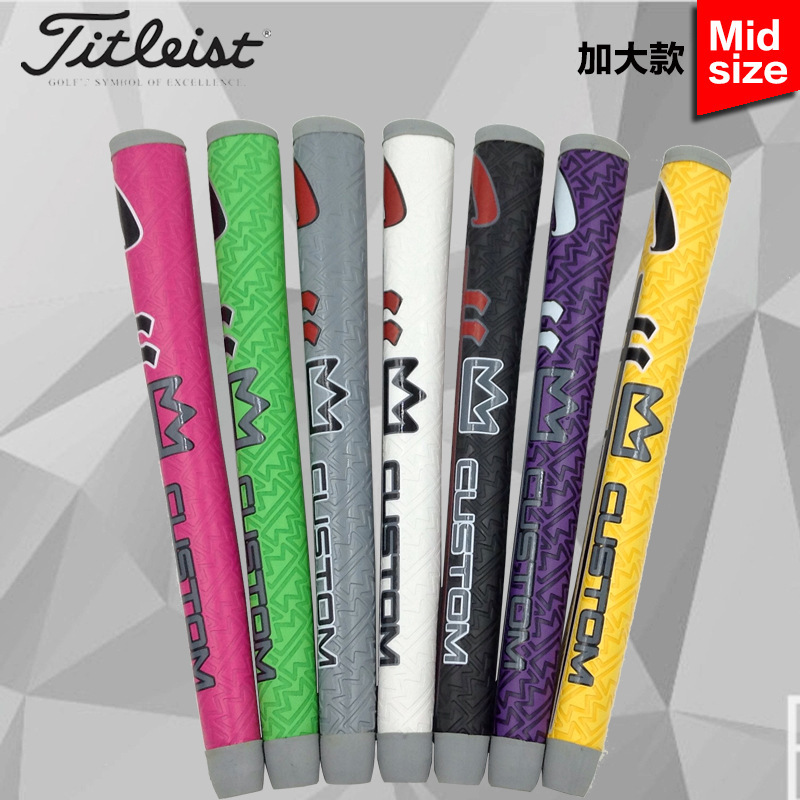 ด้ามจับไม้พัตเตอร์กอล์ฟ ขนาดกลาง แบรนด์ Titleist Scotty Cameron วัสดุ PU