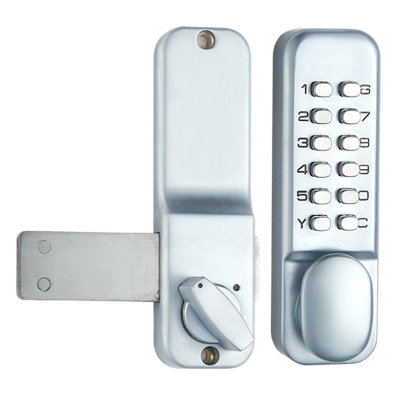 Al Aire Libre impermeable anti-óxido mecánico contraseña cerradura de hierro puerta valla Puerta Vieja equilibrio perno cerradura puerta interior puerta de madera contraseña cerradura