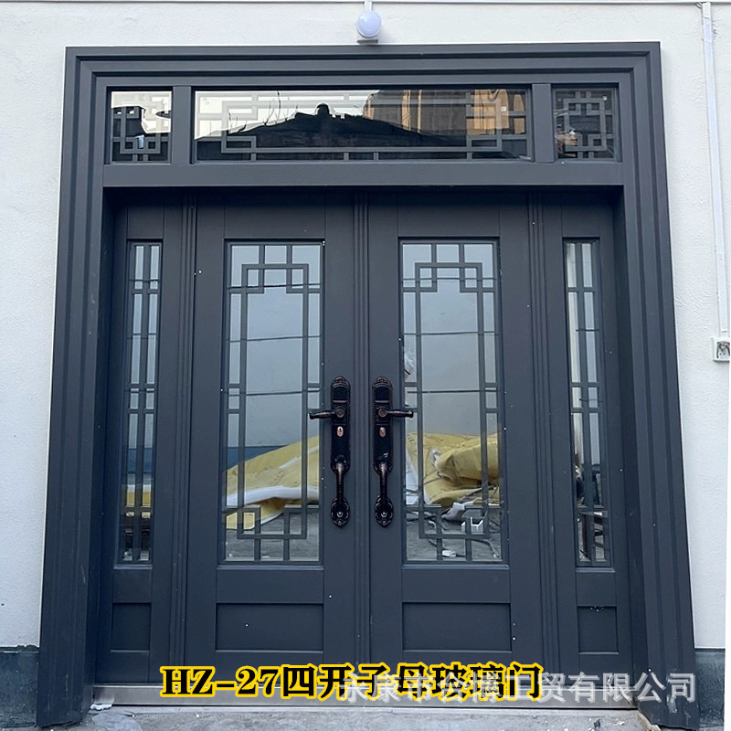 Factory Direct Sales Customized Rural Self-Built House House Entrance Door Cast Aluminum Door Zinc Alloy Imitation Copper Anti-Theft Door Factory Direct Sales Customized Rural Self-Built House House Entrance Door Cast Aluminum Door Zinc Alloy Imitation Copper Anti-Theft Door