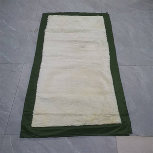Pure Sheep fur mattress student dormitory thickened fur integrated mattress wool blanket winter moisture-proof warm home
