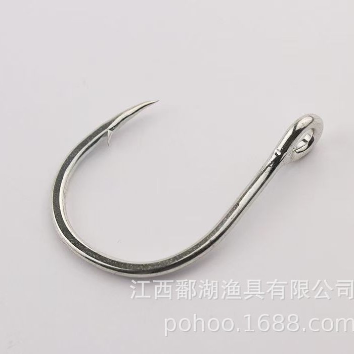 Qihu resistente pistola de oro gancho de pescado gancho de la placa de hierro 9985 boutique de esturión gancho de pesca al por mayor anti-corrosión anti-óxido pesca en el mar