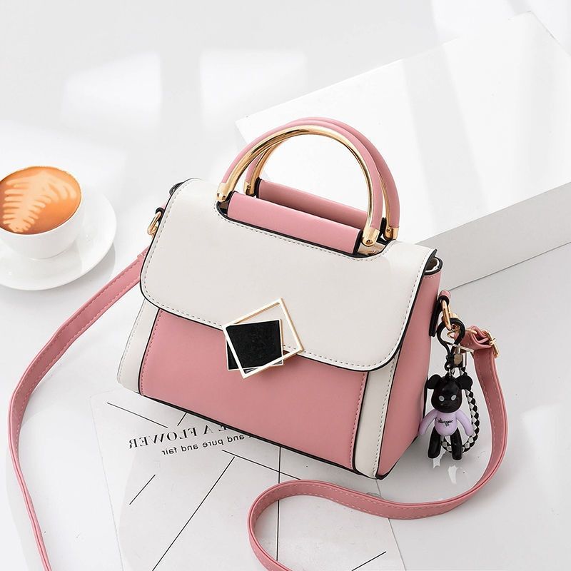 Hot Version 2025 New Textured Bag Korean Fashion Small Square Bag Single Shoulder Crossbody Bag Women's Bag Dropshipping Hot Version 2025 New Textured Bag Korean Fashion Small Square Bag Single Shoulder Crossbody Bag Women's Bag Dropshipping