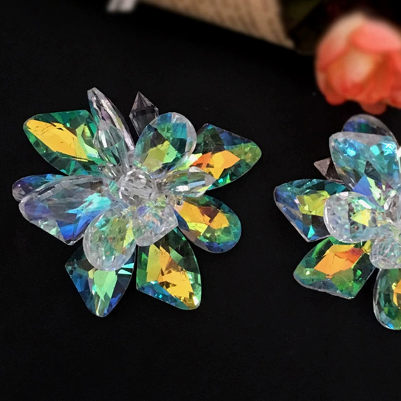 Хрустальные свадебные туфли Одиночная обувь обувь цветок Струза обувь Золушка прозрачный стеклянный бриллиант цветы аксессуары для обуви аксессуары