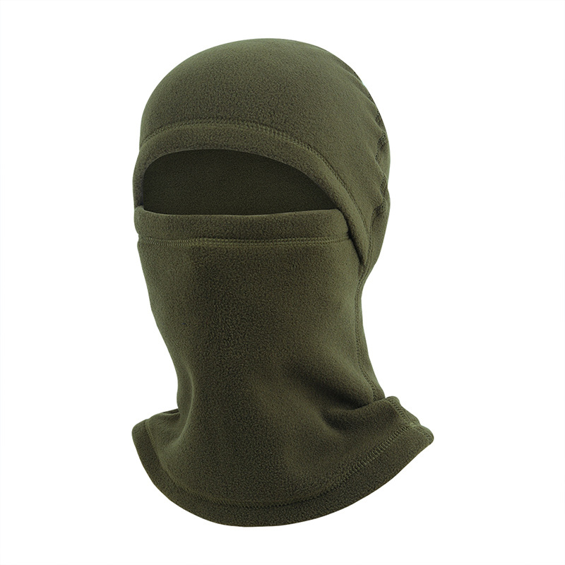 Ruidong Autumn And Winter Ski Mask Integrated Polar Fleece Windproof Coldproof Cycling Outdoor Warm Headgear_voghion.com