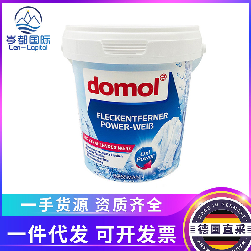 German Imported Domol Whitening Powder White Shirt Clothing Bleaching Laundry Detergent Stain Removal Bleach 750g Wholesale