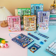 六一儿童文具套装卡通文具开学季小学生礼品铅笔套装生日礼物批发