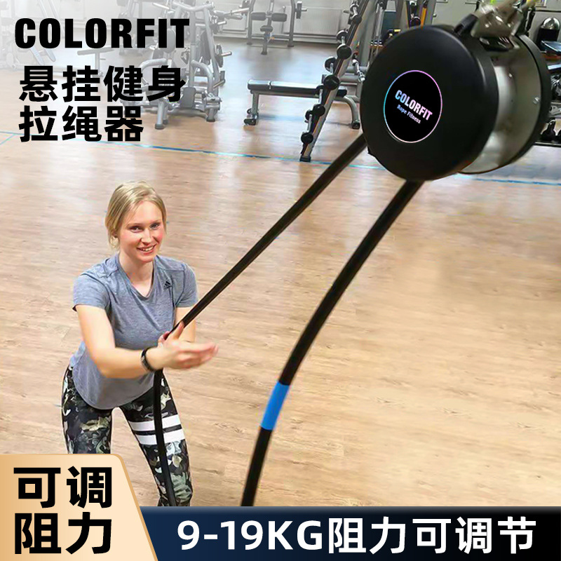 Hanging Rope Puller Fitness Climbing Rope Machine Exercise Arm Strength Resistance Pull Training Battle Rope Aerobic Exercise No