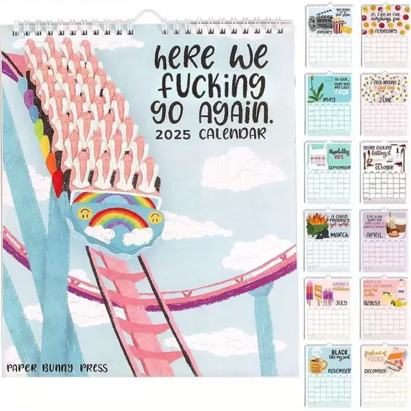 Roller coaster, calendar