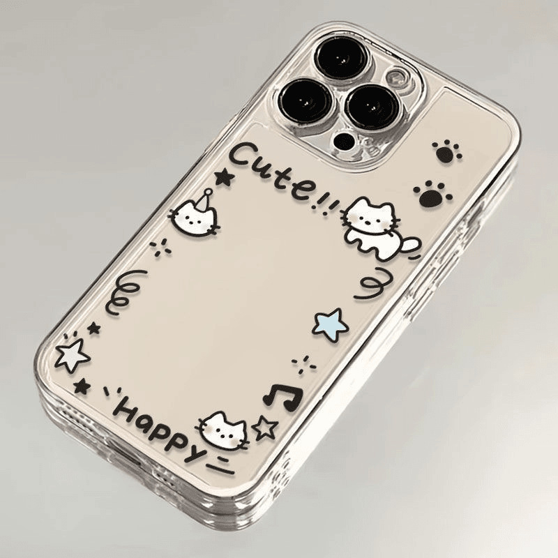 猫猫相框适用简约红米Note13手机壳12Turbo软K70E防摔60至尊50Pro|undefined
