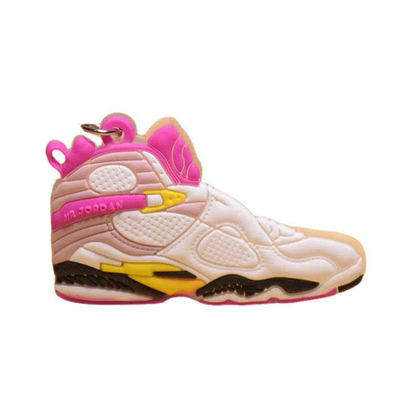 [Фабричный наличный товар air jordan8 поколение кроссовки брелок AJ keychain]