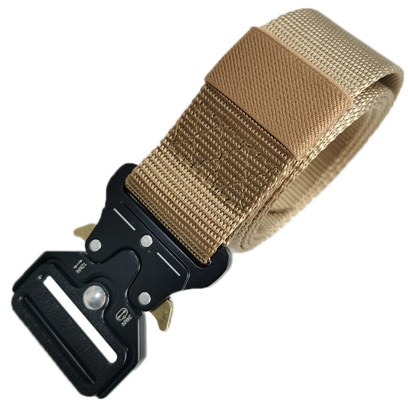 카키색 단독 허리띠