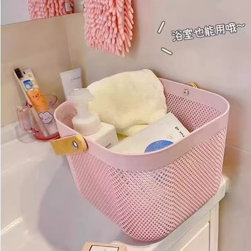 Cesta de almacenamiento, cesta portátil para frutas, aperitivos y artículos diversos para el hogar, almacenamiento de cocina, cesta para artículos de tocador, cesta de regalo, cesta de compras